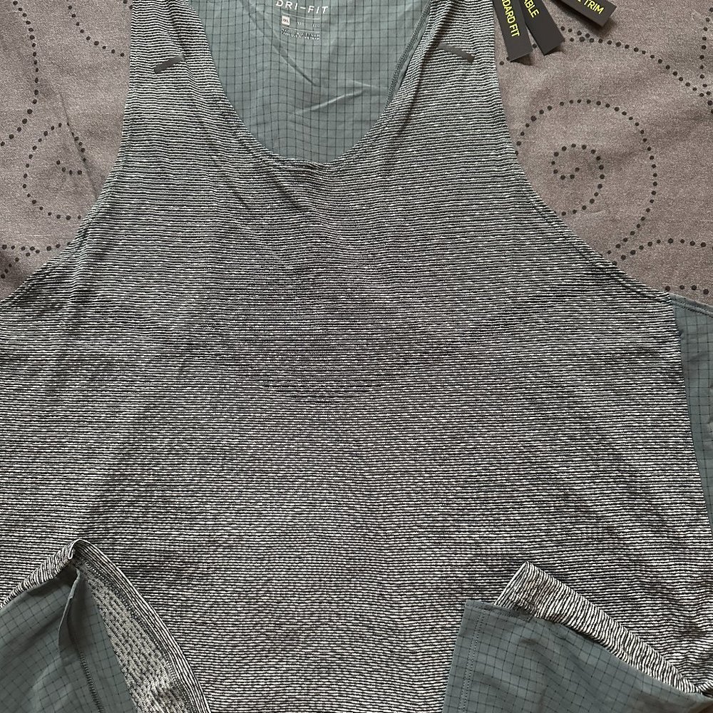 NIKE RUNNING DIVICION PACKABLE DRI FIT TANK SHIRT SIZE 2XL MEN NWT $80.00